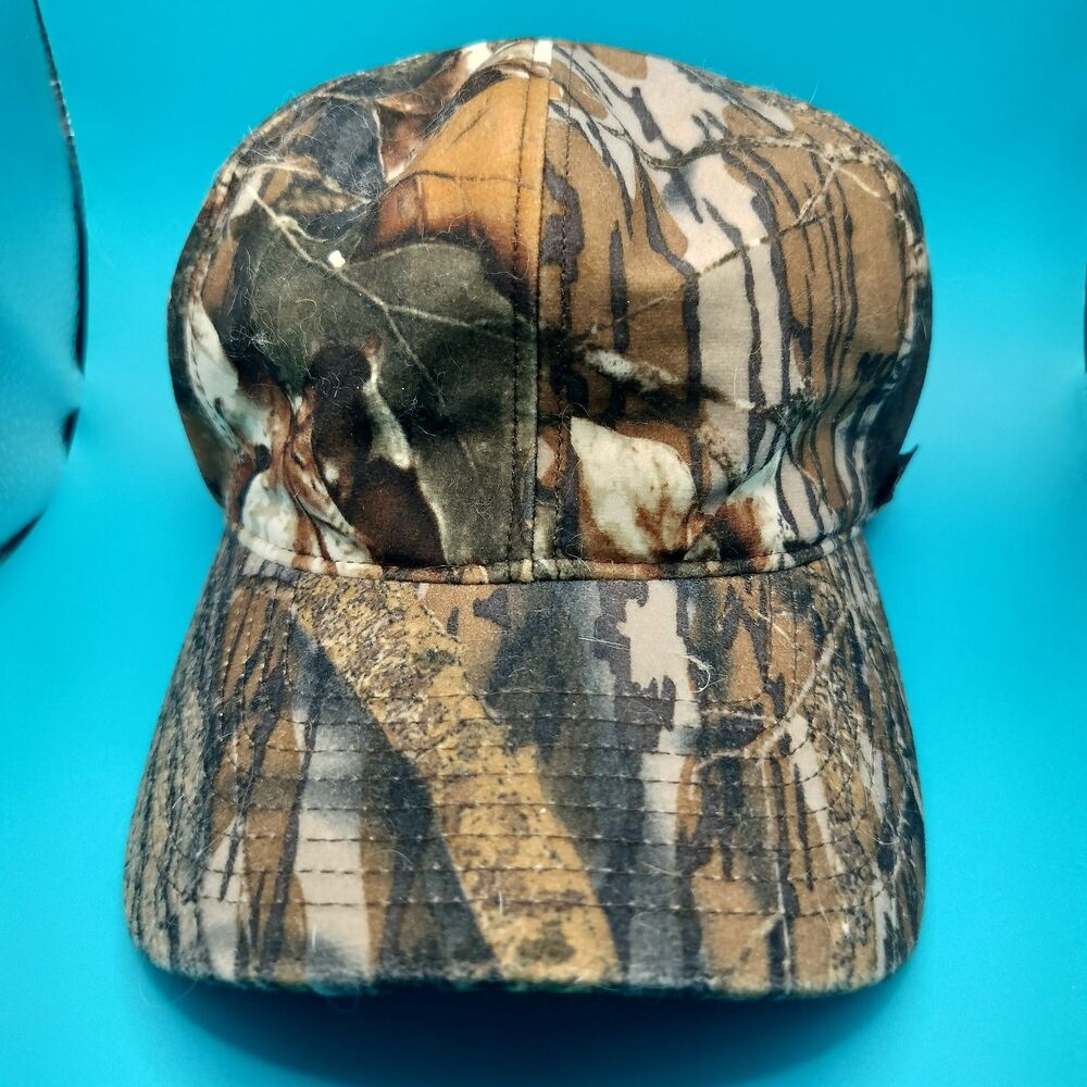 Gamehide Mossy Oak Camo Hunting Hat Cap Scent-Lok Size L Lightweight Adjustable